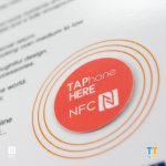 NFC Sticker RED 30mm Diameter