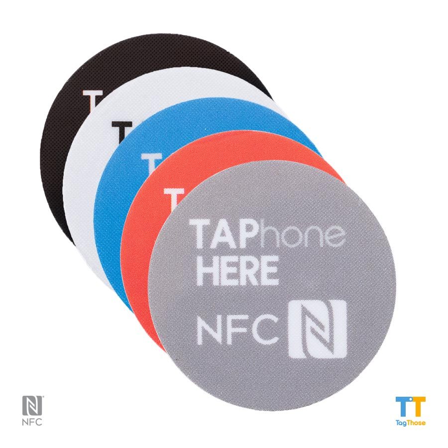 round NFC sticker