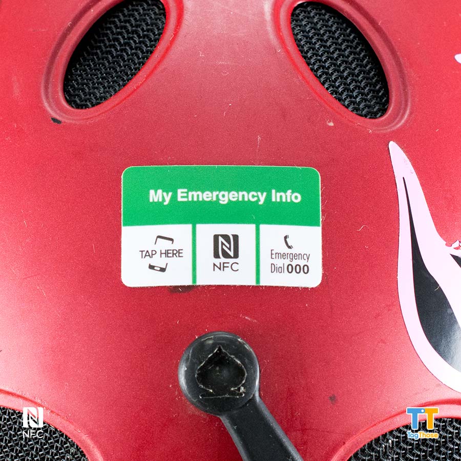 Emergency NFC Stickers