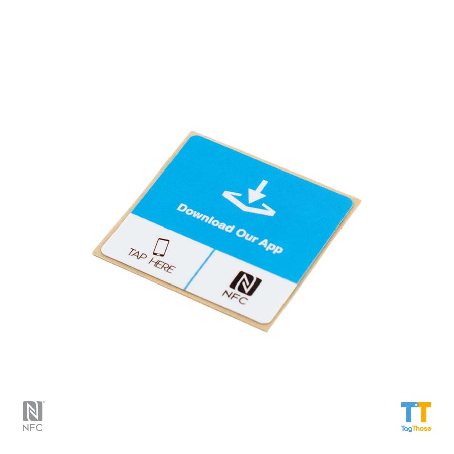 Design NFC Stickers NTAG213Square 10pcs - Image 12