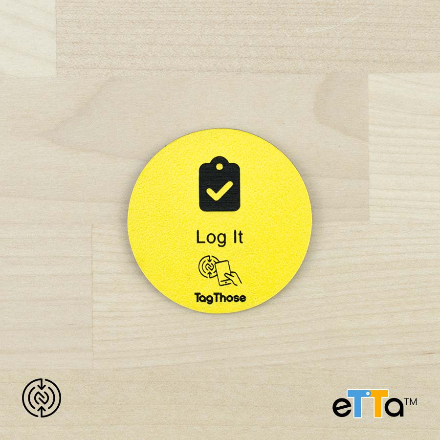 TagThose eTTa™ poinTTag™ Log It NFC Tags