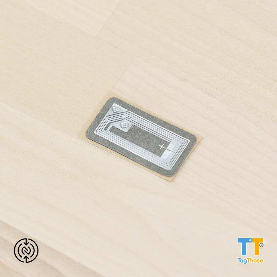 TagThose Rectangular Antimetal NFC Inlay