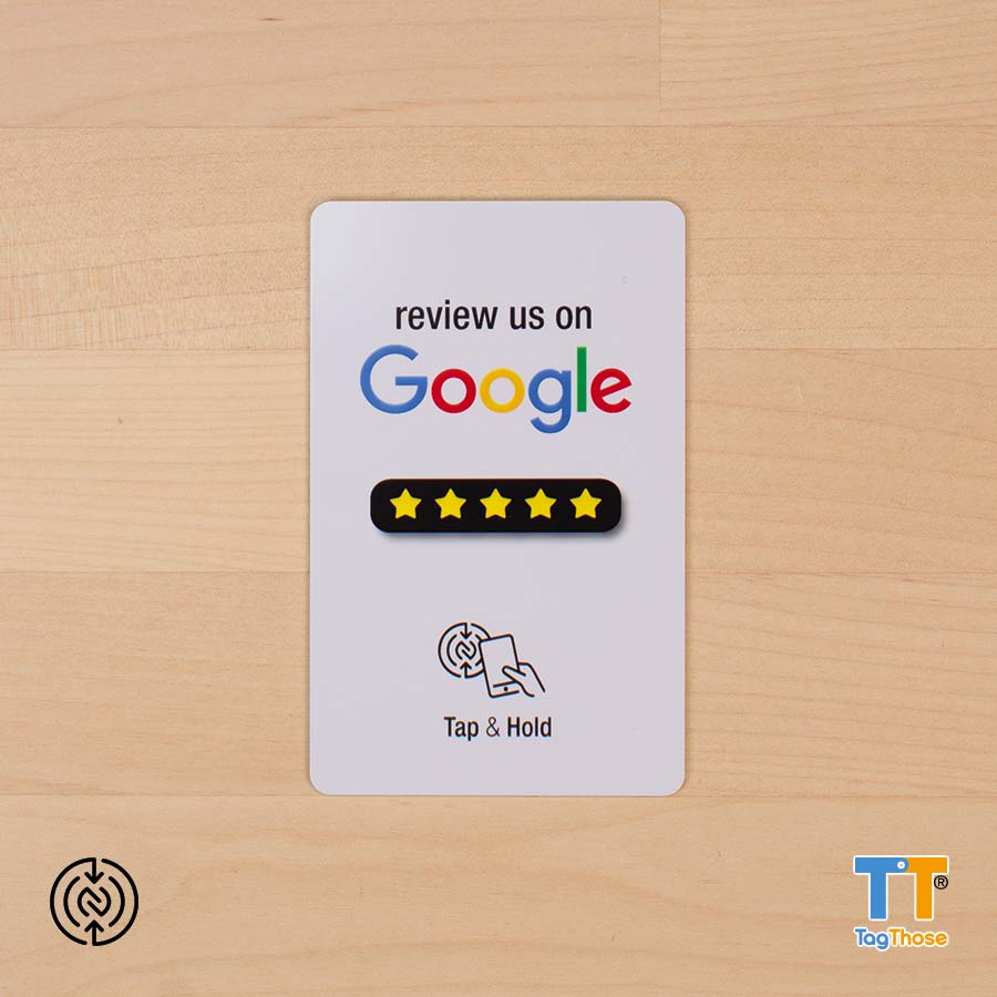 NFC Google Review Card