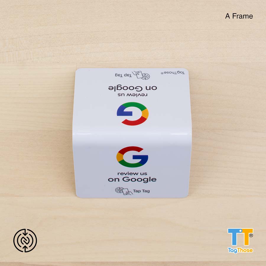 TagThose NFC Google Review Tag A Frame