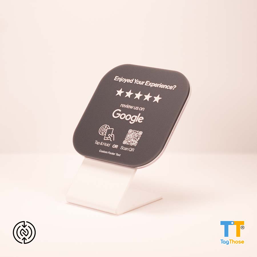 NFC Google Review Stand