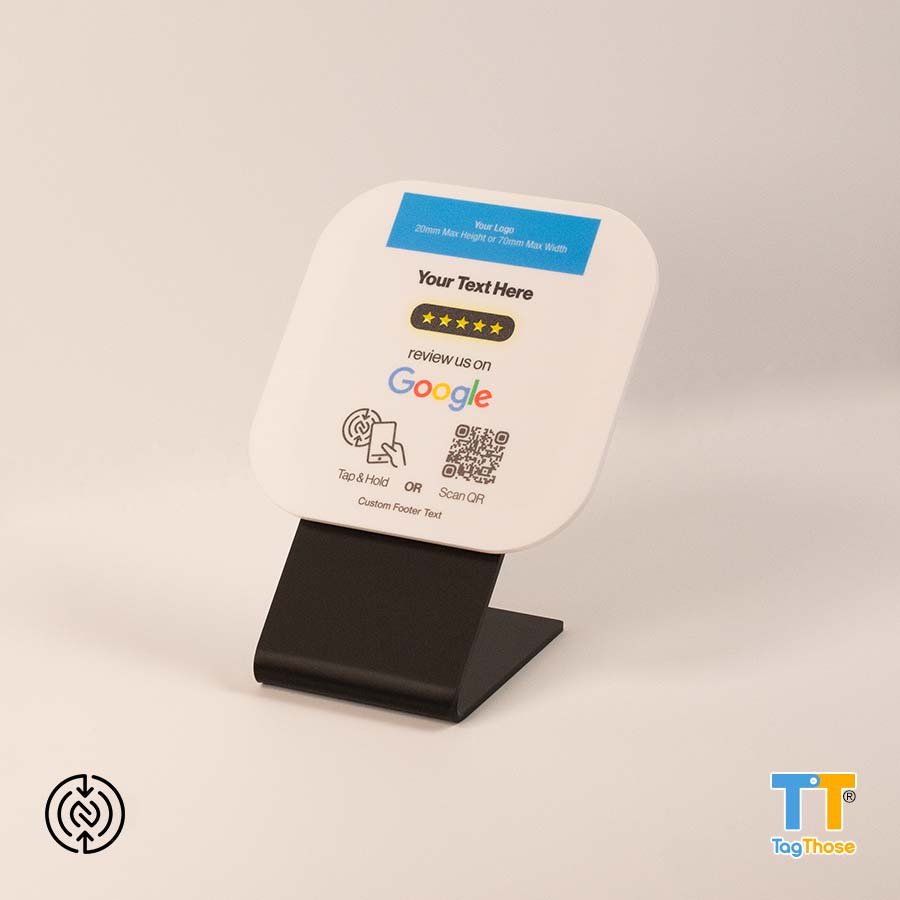 Custom NFC Review Stand