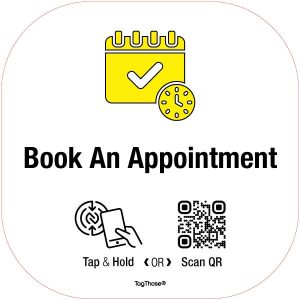 Square NFC Sign