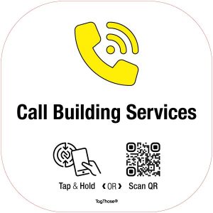 Square NFC Sign