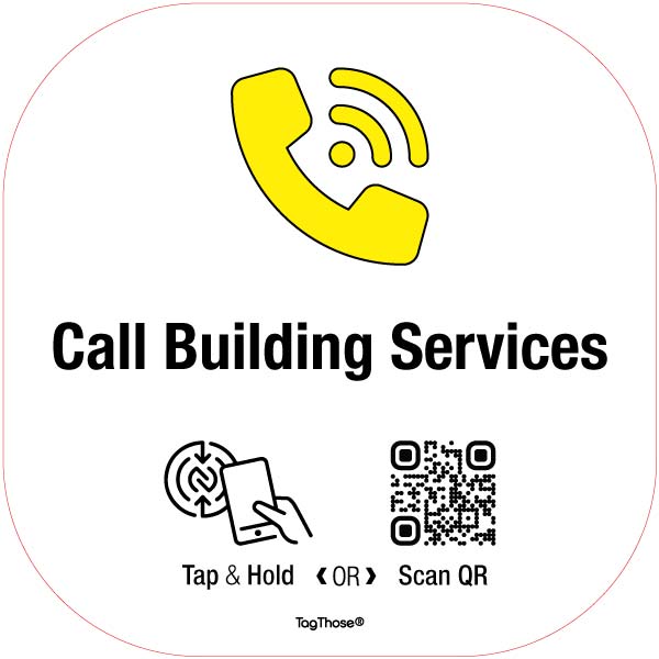 Square NFC Sign