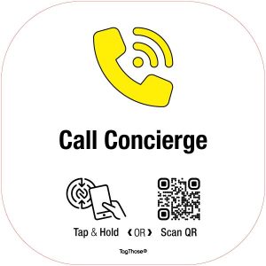 Square NFC Sign