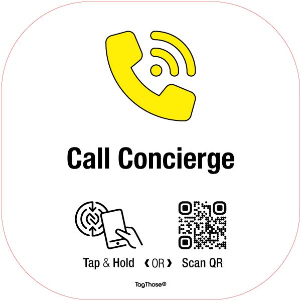 Square NFC Sign