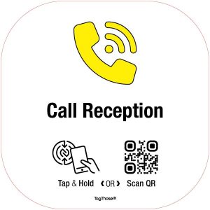 Square NFC Sign