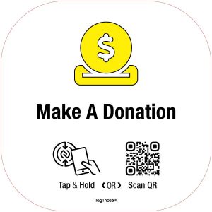Square NFC Sign