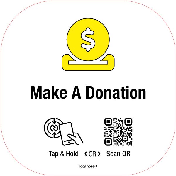 Square NFC Sign