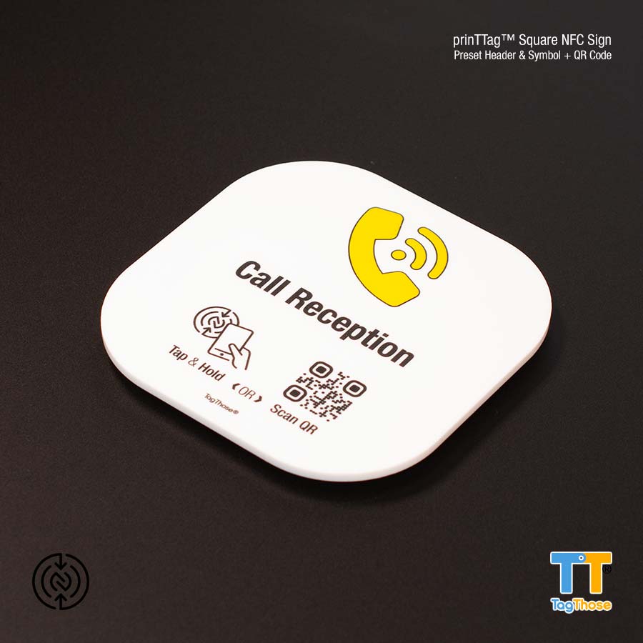 Square NFC Sign