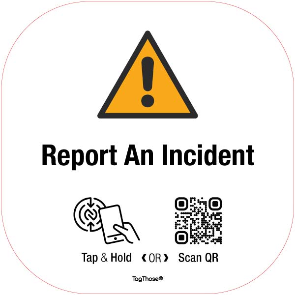 Square NFC Sign