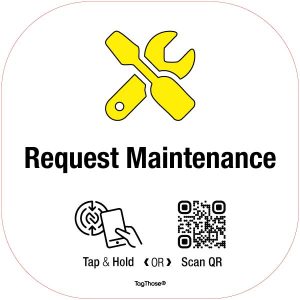 Square NFC Sign