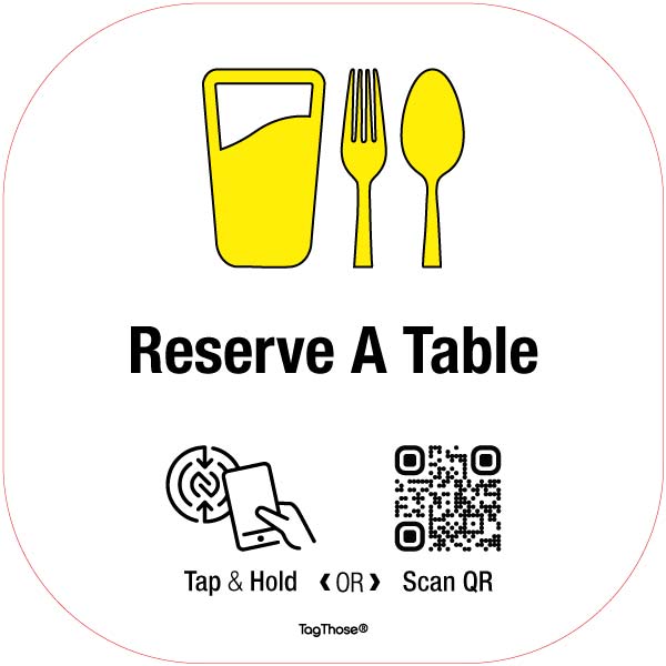 Square NFC Sign