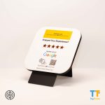 Custom Review NFC Stand