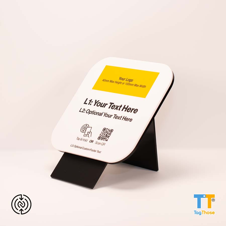 Custom Square NFC Stand