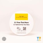 Custom Round NFC Tag