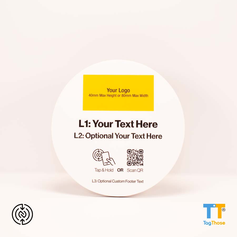 Custom Round NFC Tag