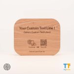 Engraved Wood NFC Tags