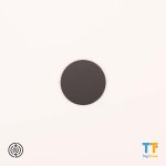Antimetal Black NFC Tag